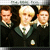 A 50x50 pixel animated buddy icon featuring three individuals in dark uniforms with green accents, paired with green text reading "the REAL trio" on a gray background.