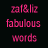Static image of a displaying multiple text-based icons in various colors against a black background