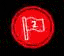 Red circular icon with white flag and 'Z' symbol, yellow circular icon with white computer monitor, green circular icon with white pencil, red circular icon with white stocking.