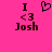 Pixelated text and symbols on a bright pink background with one frame showing an additional heart symbol.