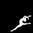 A dancing figure in white silhouette against a black background, with text reading "DANCE IN THE Spotlight" below.