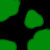 A 2x2 contact sheet of a pixelated animated icon featuring green shapes and yellow text on black backgrounds with gray transparency in the bottom-right quadrant.