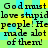 Pixelated text repeats across a of cyan and yellow squares, with black lettering on alternating colored backgrounds