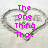 A heart-shaped sand drawing with pink text reading "The One Thing That I Hate The Most Is Loving U" displayed in a
