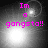 Four- of grayscale space-themed backgrounds with bright light sources and pink text reading "Im a gangsta!!" in each