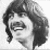 Black-and-white pixelated icon of a person with shoulder-length hair and visible facial features including eyes, nose, mouth, and chin.