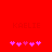 Red background with faint 'KAELE' text and two of pink puzzle-piece shapes, one slightly offset from the other