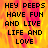 Pixelated text on a fiery background with a gray on the right side