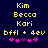 Yellow pixelated text on dark blue background with pink and purple star-like symbols below, two identical frames showing slight symbol position differences.