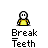 A 4x4 contact sheet of a pixel art animation featuring yellow stick figures with white circular heads, showing sequential motion frames against a gray background.