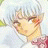 A 48x48 pixel animated contact sheet showing two frames of an anime-style character with light hair and a pink collar on the left, next to black background text reading "Anime IM" and "COM" on the right.
