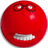 Red spherical character with glasses and white teeth, next to circular text elements reading "RED NOSE DAY" and "13 MARCH 2009" in black and red text.
