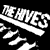 Static black-and-white pixelated icon featuring stylized text and abstract shapes on a solid background.