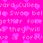 A static image with a bright pink background featuring repeated text and heart symbols in lighter pink.
