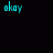 A static digital image with cyan text on a black background, displaying fragmented phrases and words in various arrangements.