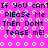 Pixelated text repeats across a bright pink background with white circular and wavy patterns.