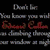 Six- of pixelated text and character images with varied backgrounds and color schemes