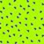 A bright yellow-green background filled with small dark green square shapes arranged in a scattered pattern.