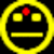 Pixelated yellow smiley face with red dot above eyes, next to text 'O NO! A ZIT!' on black background.