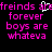 Pixelated text in bright pink on black background with a white heart symbol replacing the 'e' in 'are', repeated across two