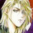 A 48x48 pixel buddy icon featuring a side-profile of a blonde woman with closed eyes on the left, and stylized text "Anime IM" above smaller text "com" on a black background to the right.