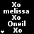 Pixelated text and symbols arranged in a on black background with gray corner, showing animation changes across observations