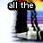 A static image with text fragments arranged in a , featuring a rainbow gradient background and a white object resembling a shoe or boot