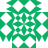 Green and white pixelated pattern with repeating diamond shapes arranged in a grid, featuring central cross-like structure.