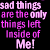 Pixelated text animation showing two frames of a quote with color and opacity changes on black background