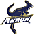 Animated icon features a dark blue kangaroo on a white background with 'AKRON' text, transitioning to a teal and gray backdrop with 'CoolBuddy.com' text.