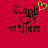 Red background with pixelated text 'Steph' and 'Wilter' and a green heart symbol above 'Steph' in the first frame, absent in the second frame.