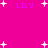 A static image with a bright pink background featuring multiple white plus signs and the word 'LILY' in purple pixelated text scattered across the frame.