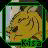 A 48x48 pixel buddy icon featuring a green-bordered frame with a yellow cartoon character on the left and silver text reading "Anime IM" and "COM" on the right against a black background.
