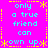 Bright pink background with cyan text reading 'only a true friend can own up.' in a pixelated font, framed by yellow decorative borders and asterisks.