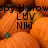 Pixelated orange background with black text reading 'Happy Halloween' and 'LOV NIKI', featuring a small pixelated figure in the center.