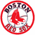 Four Boston sports team logos arranged in a : Red Sox, Bruins, Celtics, and Patriots