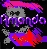 Pixelated icon featuring a stylized skull with pink and purple hair, the word 'Ammonia' in purple text, and red-and-purple abstract shapes below.