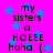 A static image with a bright pink background and blue stars, displaying repeated text in black pixelated font.