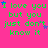Green text on bright pink background repeats 'I love you but you just don't know it' with scattered blue and purple stars.