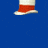 red and white striped hats on a blue background with text "THE CAT IN THE HAT" in the bottom left corner