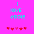 Cyan text 'i LOVE EDDIE' on bright pink background with red and pink pixel hearts below, two identical frames showing heart animation.