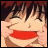 Pixelated anime-style character with closed eyes and red lips, next to "AnimeIM" and "com" text on black background.