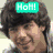 A four- shows a person with brown hair in three with colored 'HoH!' text boxes and one empty