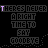 Animated text-based icon with purple and gray pixelated letters forming 'THERE'S NEVER A RIGHT TIME TO SAY GOODBYE' in a , displaying sequential character changes across frames