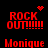 Red pixelated text and symbols on black background with animated heart and spark effects.