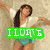 Six distinct celebrity-themed images arranged in a , each with overlaid text in colored blocks