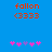 Blue background with red pixelated text 'fallon' and '<3333', pink and purple star-like symbols below, two identical side-by-side arrangements.