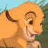 A 2x2 contact sheet of four pixelated animation frames from an animated buddy icon featuring characters from The Lion King, with a yellow background and pink text reading "Hakuna Matata" on the top-right frame.