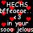 Pixelated text and red heart symbols on a black background, with repeated phrases and numbers in white.