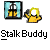Pixelated image shows a yellow cartoon character with a white circular face and black eyes, positioned next to a blue-tinted window frame with a dark interior.